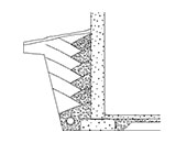 Full-Basement Foundation Wall with Granular Drainage